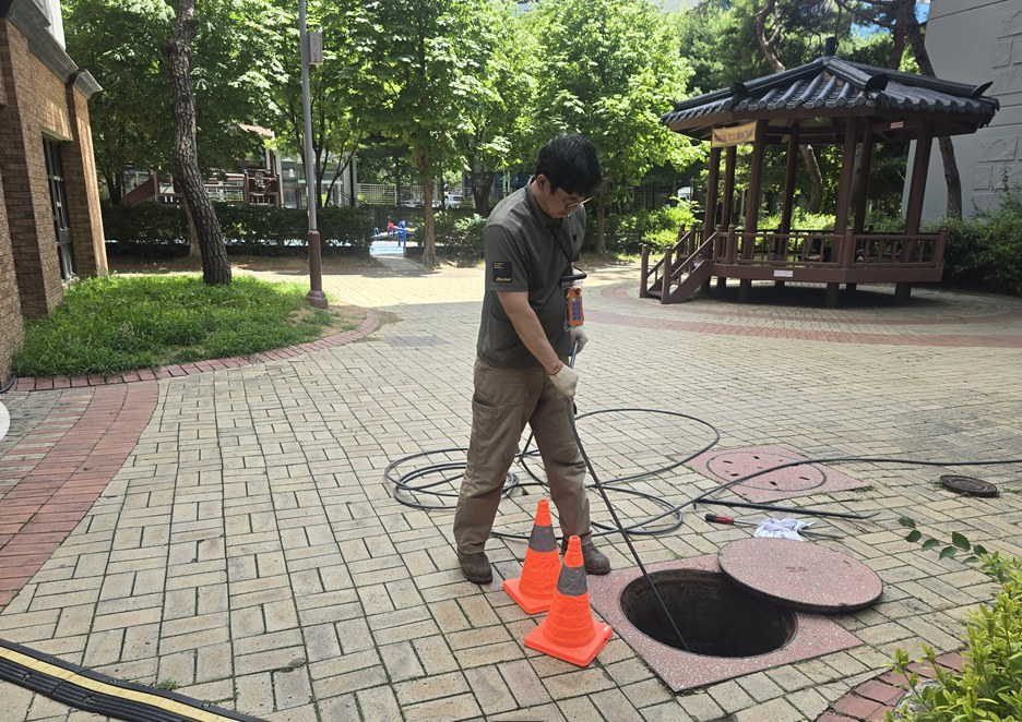 배관 시공 현장